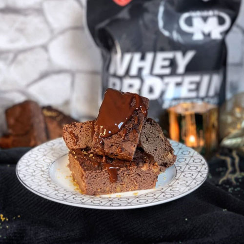 Birnen Brownies
