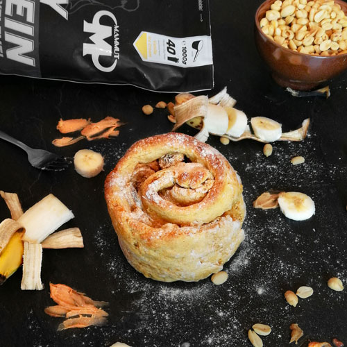 Peanut Butter Banana Roll